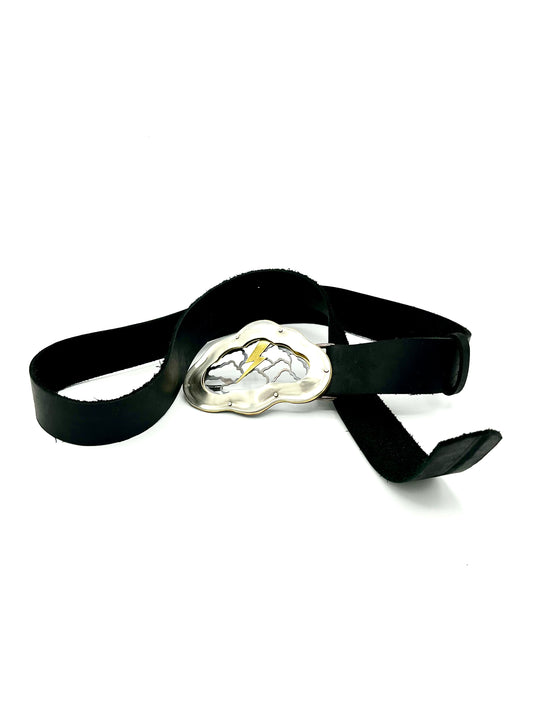 Storm Cloud Belt Buckle