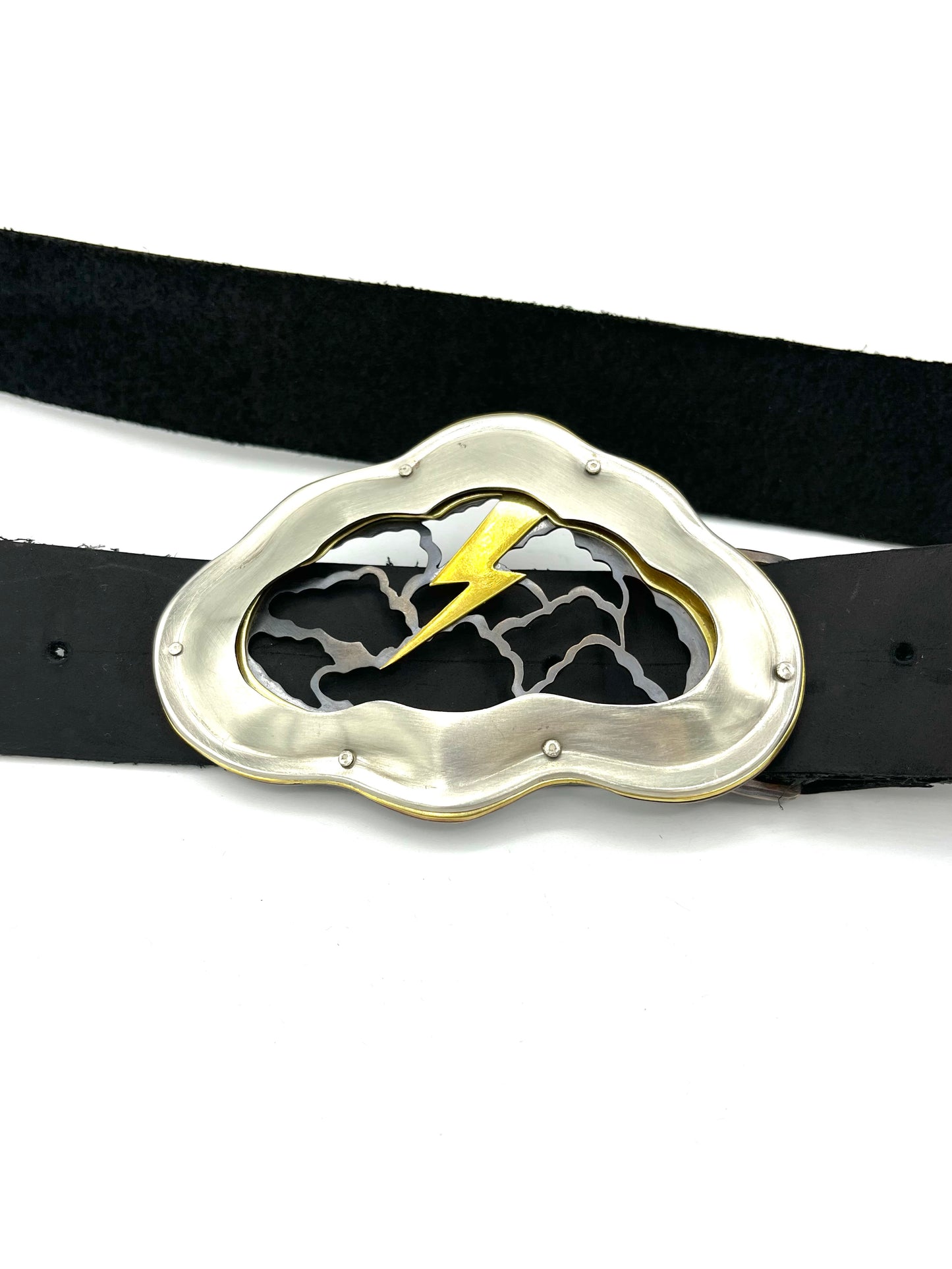 Storm Cloud Belt Buckle