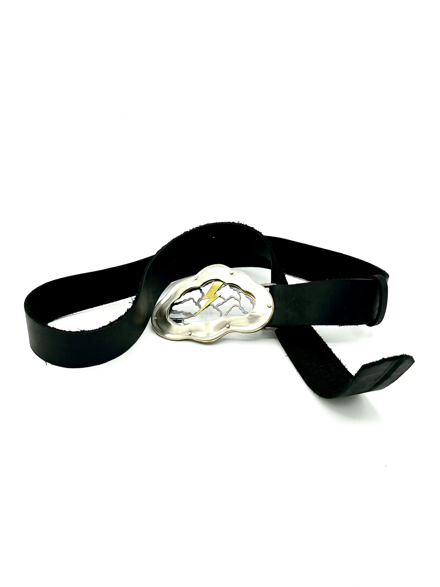 Storm Cloud Belt Buckle