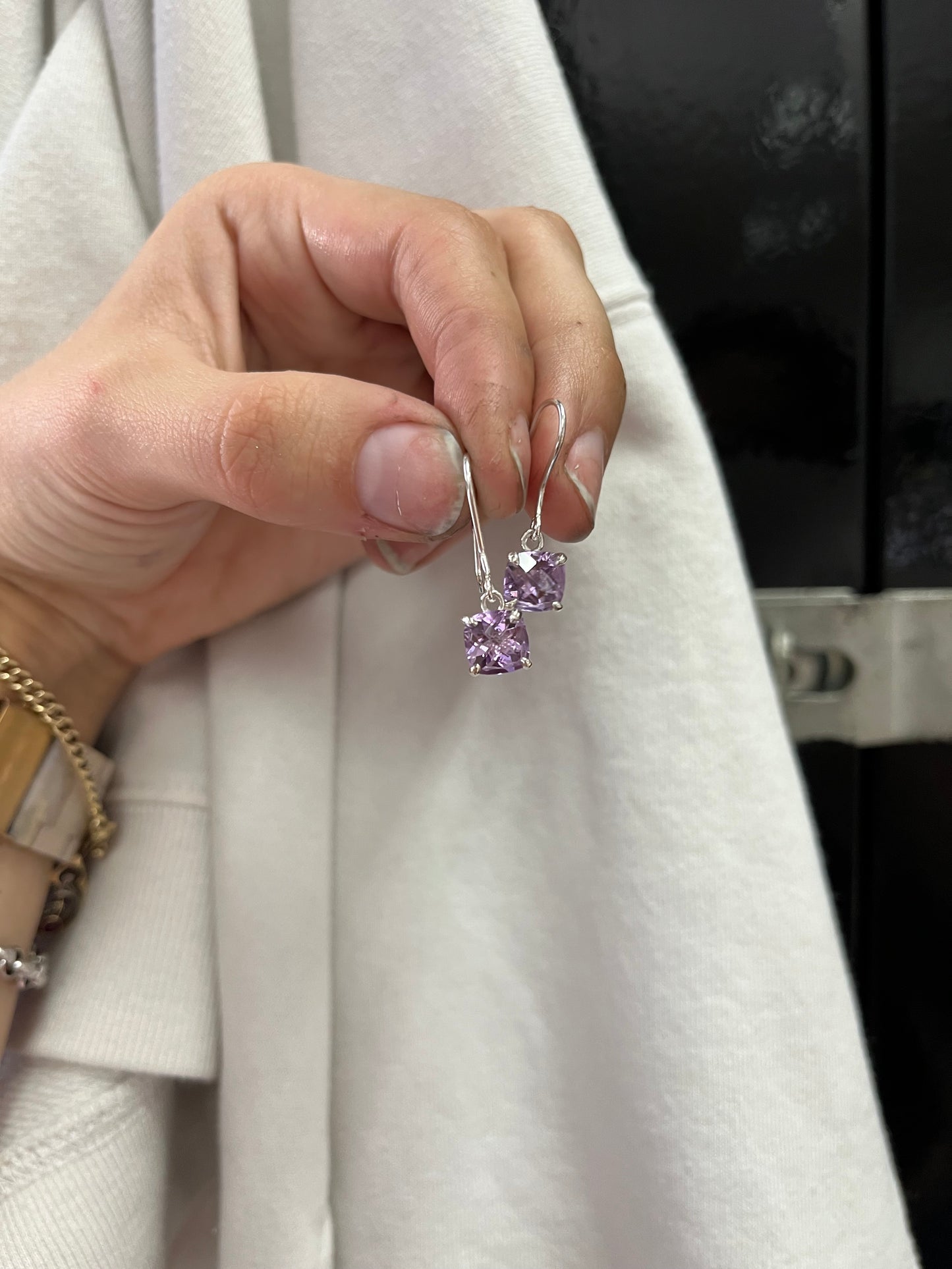 Amethyst Dangles